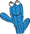 Blue Cacti  logo
