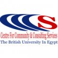 Centre for Community and Consulting Services in the British University in Egypt   logo