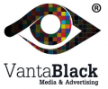Vanta Black Media and Advertising   logo