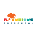 B Curious Preschool  logo