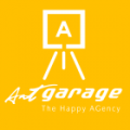 Art Garage, The Happy Agency  logo