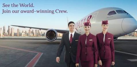 Qatar Airways - Cabin Crew Recruitment (January 2016)