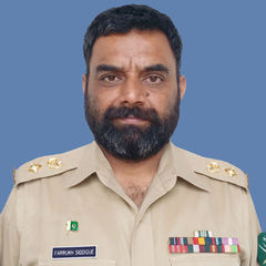 Farrukh Siddique, General manager Administration and Security
