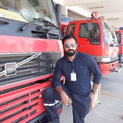 Syed Asif Mahmood,  Fire Officer