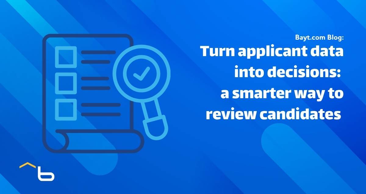 Turn applicant data into decisions: a smarter way to review candidates
