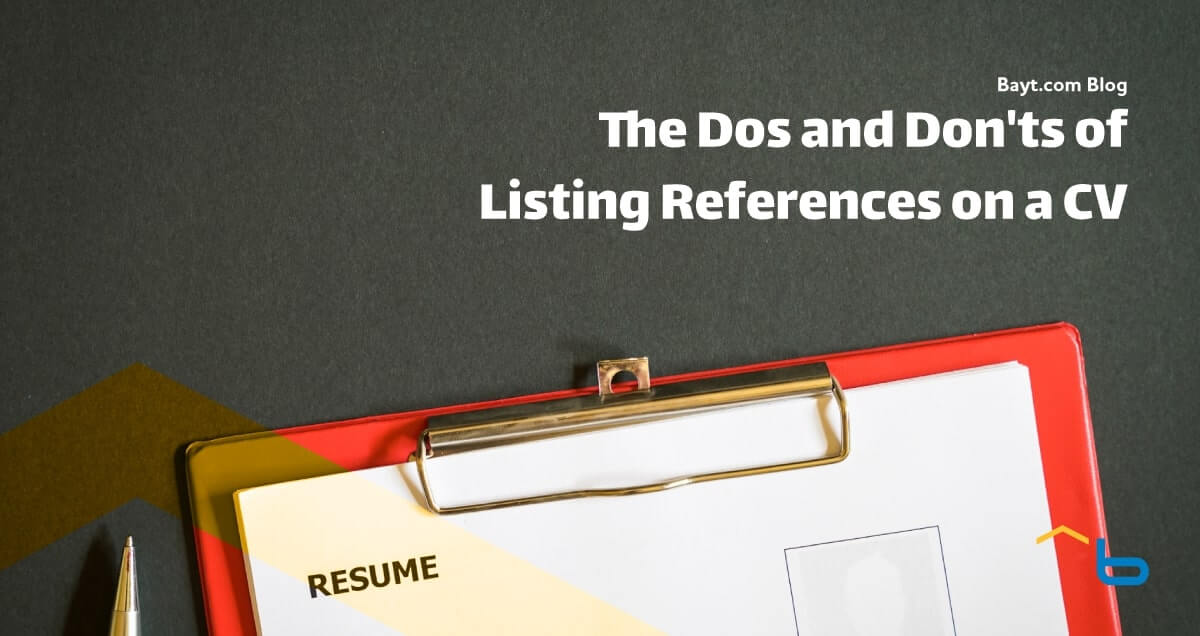 The Dos and Don'ts of Listing References on a CV