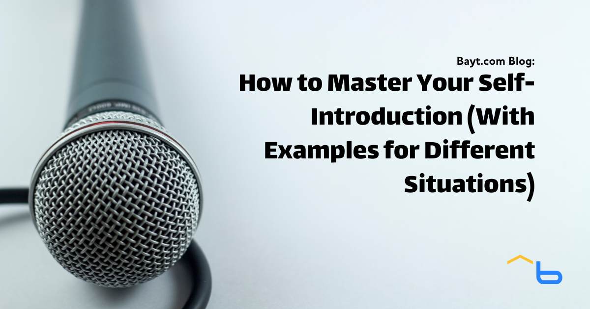 How to Master Your Self-Introduction (With Examples for Different Situations)