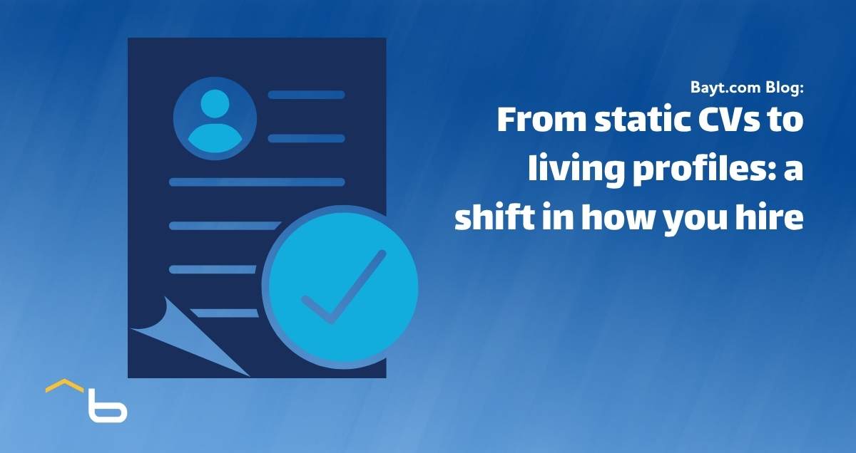 From static CVs to living profiles: a shift in how you hire
