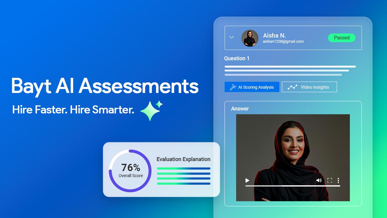 How does Bayt AI Assessments work?