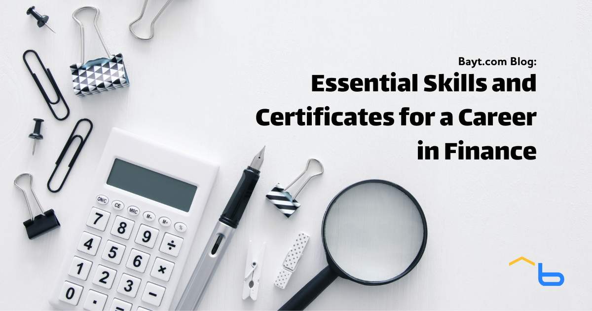 Essential Skills and Certificates for a Career in Finance