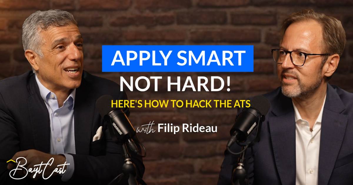 Apply Smart Not Hard! How To Hack ATS (with Filip Rideau)