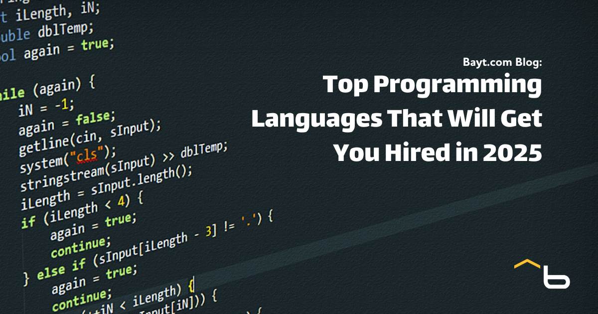 Top Programming Languages That Will Get You Hired in 2025