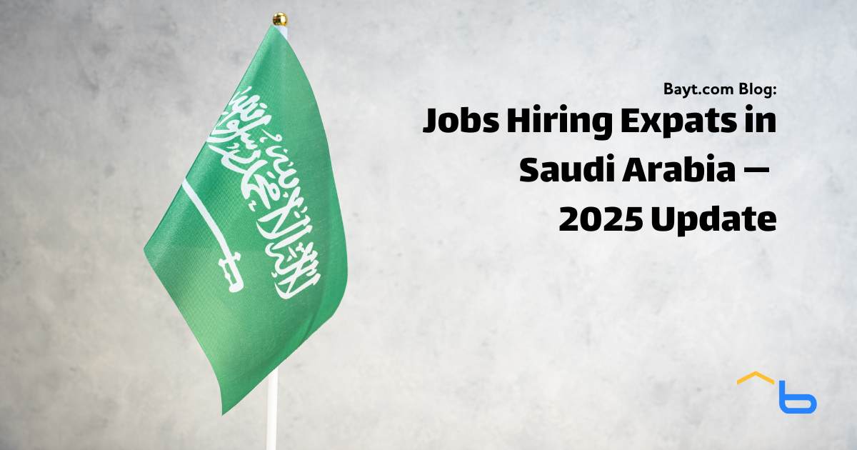 Jobs Hiring Expats in Saudi Arabia — 2025 Update