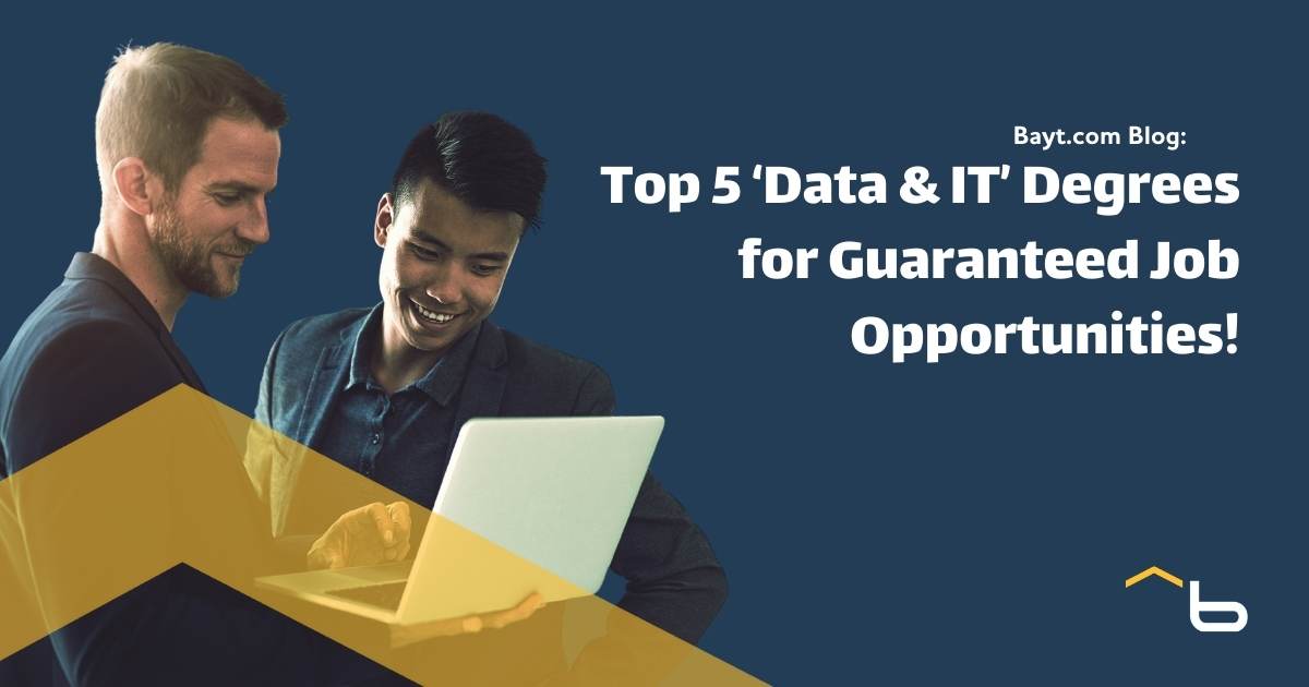 Discover Top 5 ‘Data & IT' Degrees for Guaranteed Job Opportunities!