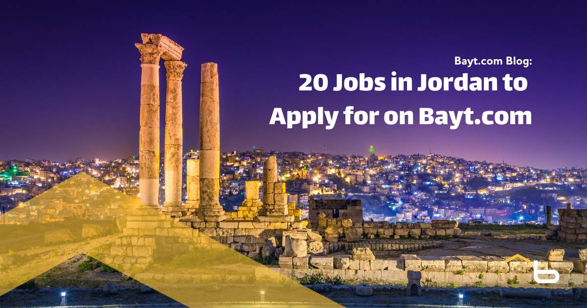 20 Jobs in Jordan to Apply for on Bayt.com (Oct 2023)