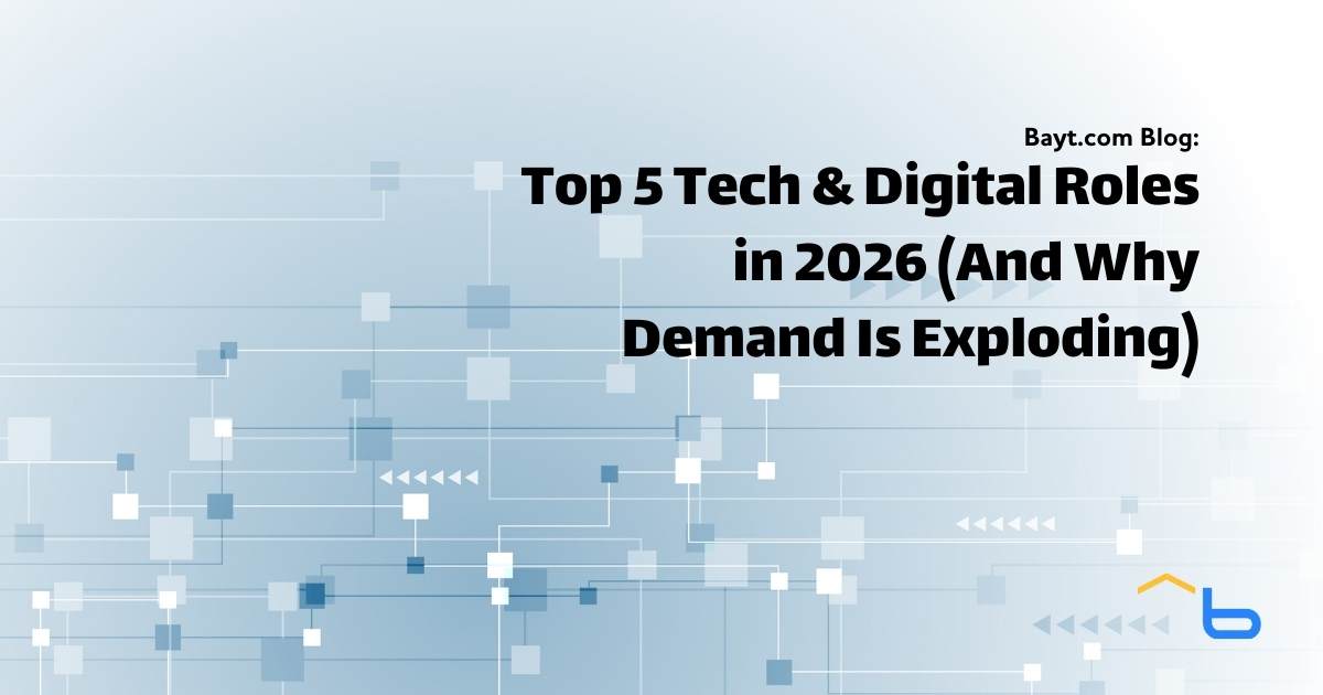 Top 5 Tech & Digital Roles in 2026 (And Why Demand Is Exploding)
