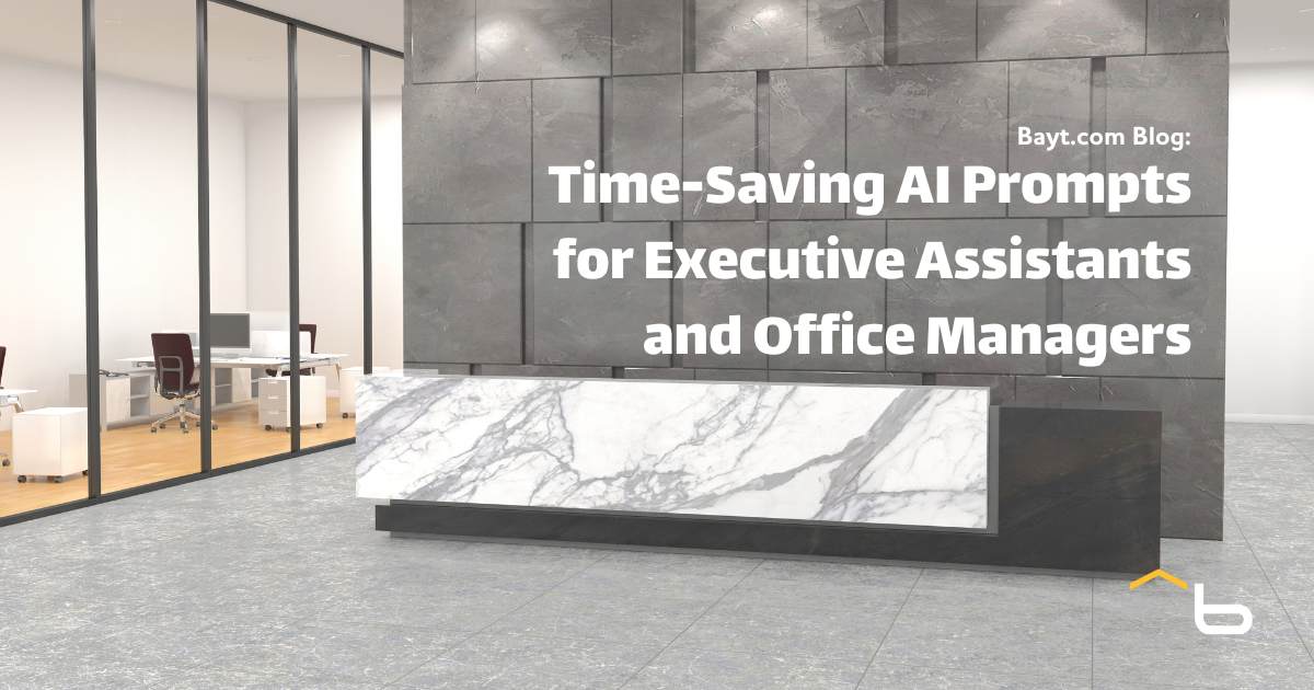 Time-Saving AI Prompts for Executive Assistants and Office Managers