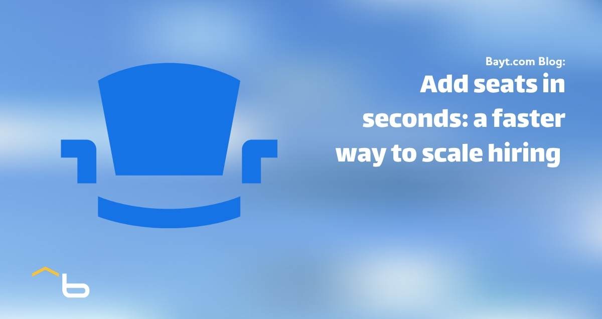 Add seats in seconds: a faster way to scale hiring on Bayt.com