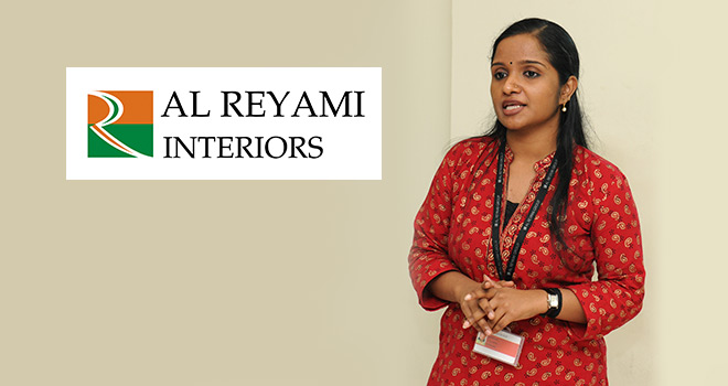 "Being Yourself Is the Most Important Part of a Job Interview," says Saridha Nair of Al Reyami Interiors