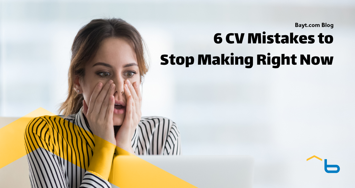 6 CV Mistakes to Stop Making Right Now