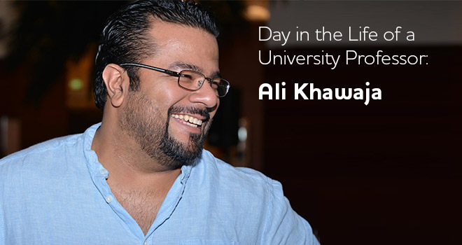 Day in the Life of a University Professor: Ali Khawaja