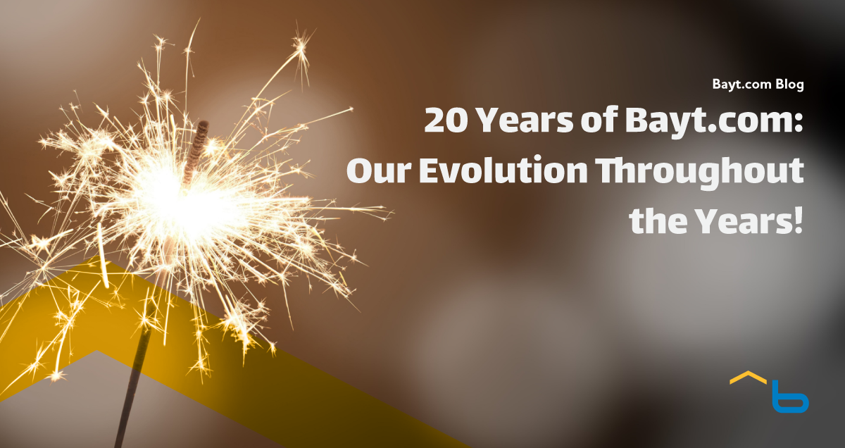 20 Years of Bayt.com: Our Evolution Throughout the Years!