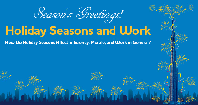 Bayt.com Infographic: Holiday Seasons and Work