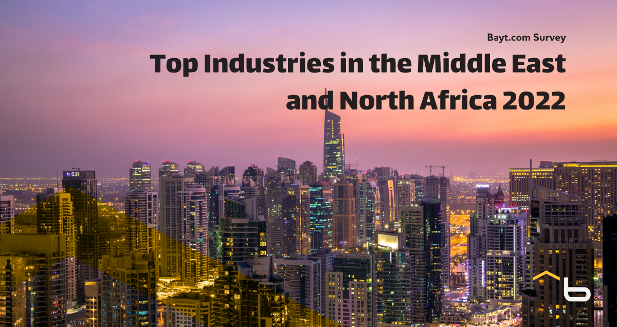 Bayt.com Survey: Top Industries in the MENA 2022