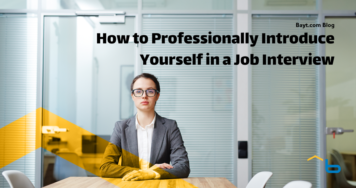 How to Professionally Introduce Yourself in a Job Interview