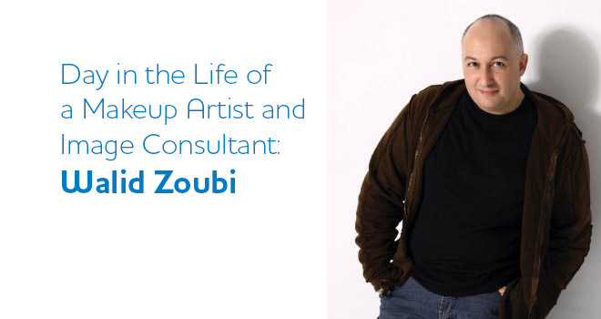 Day in the Life of a Makeup Artist and Image Consultant: Walid Zoubi