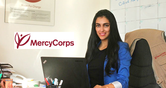 "We celebrate critical thinkers; they are the ones who come up with creative solutions to the world's hardest problems" – Isra' Madadha of Mercy Corps