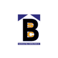 Block and steel construction company  logo