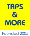 Taps & More  logo