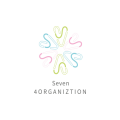 Seven for organization  logo