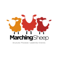 MARCHING SHEEP  logo