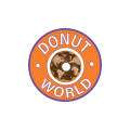 Donut World  logo