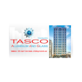 Tasco aluminum and glass  logo