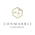 Conmarble Concrete  logo