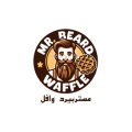 Mr Beard Waffle  logo