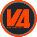 V 4 VISA SERVICES LLC  logo