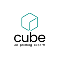 Cube 3D Printing  logo