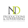 ND Productions & Advertising  logo