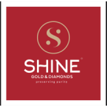 SHINE GOLD AND DIAMONDS  logo