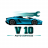 V10 Auto Services logo