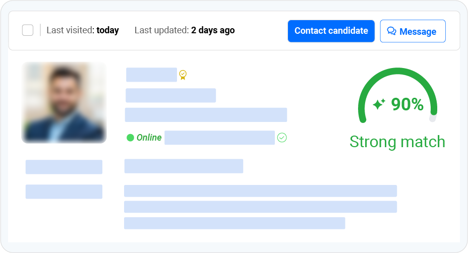 Faster screening, better shortlists