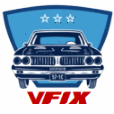 V FIX AUTO REPAIRING  logo