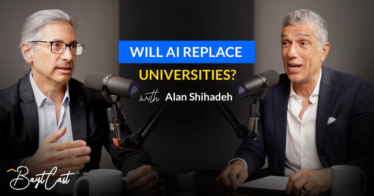 هل سيستبدل الذكاء الاصطناعي الجامعات؟ (مع آلان شحادة)