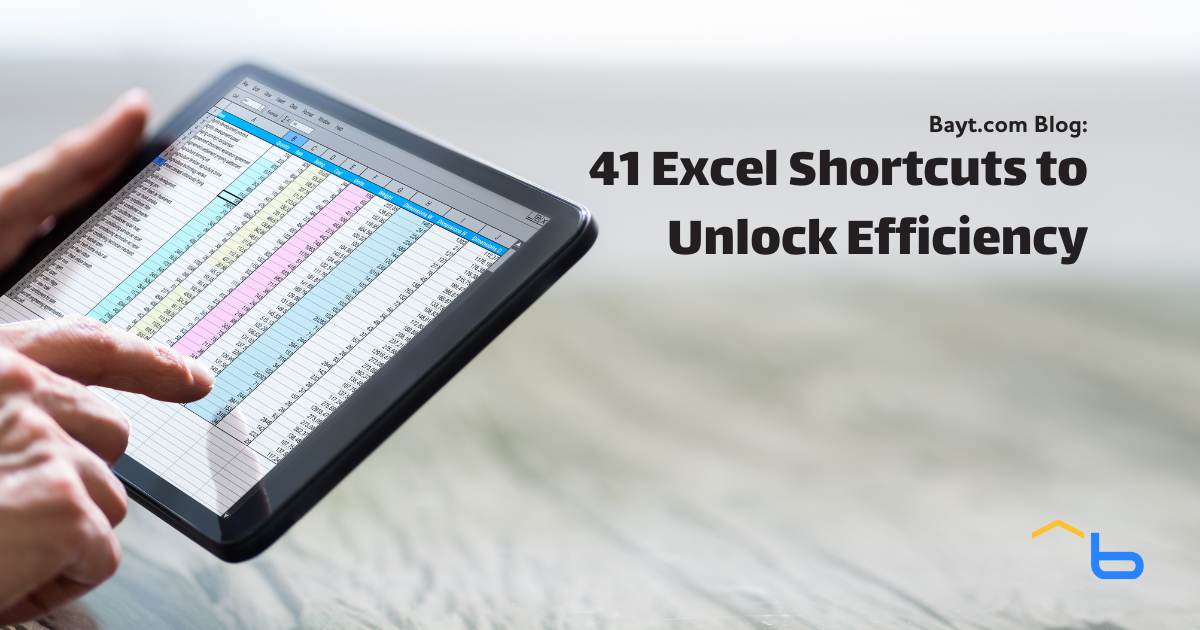 41 Excel Shortcuts to Unlock Efficiency