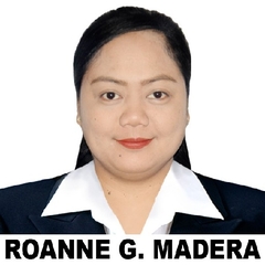Roanne Madera, english teacher