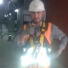 Mashhour Damra, site electrical engineer